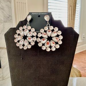 ♥️♥️♥️Gorgeous Rhinestone Earrings By Ashley Stewart